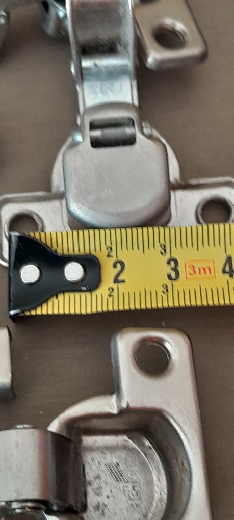 Zawiasy meblowe Hettich 9 sztuk