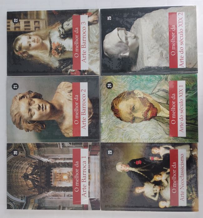 28 livros O melhor da Arte - cada livro 3€ - todos ( 28 ) 50€