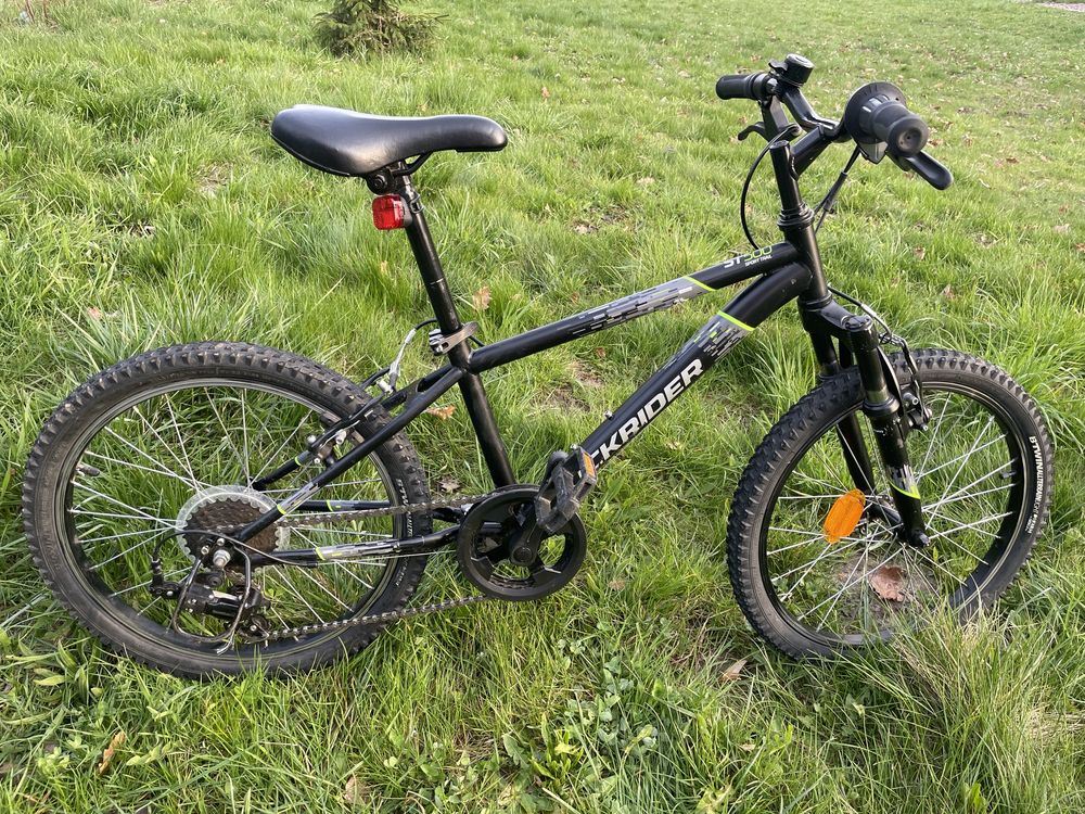 Rower górski BTWIN MTB 500 Rockrider dla dziecka 6-9 lat, 120-135 cm