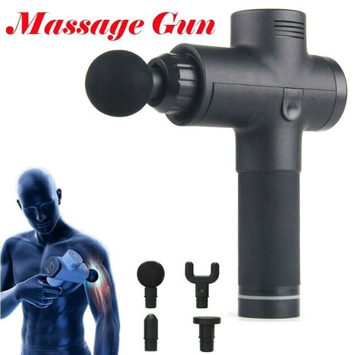 Massage gun pistola de massagem Massageador percussão prenda de natal