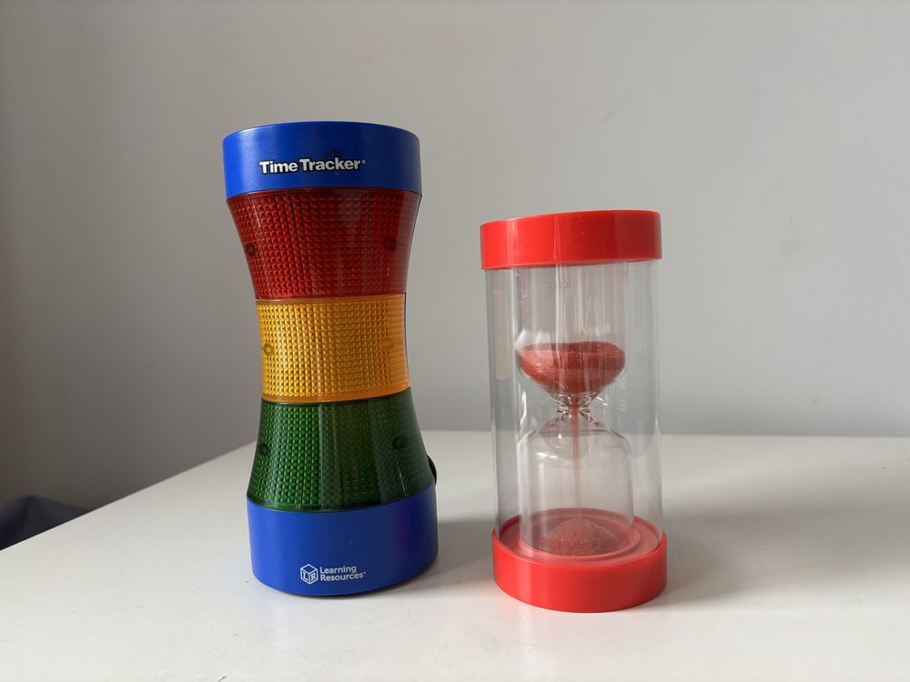 Zestaw: Timer edukacyjny Time Tracker® 2.0 + klepsydra TickiT 30 sek.