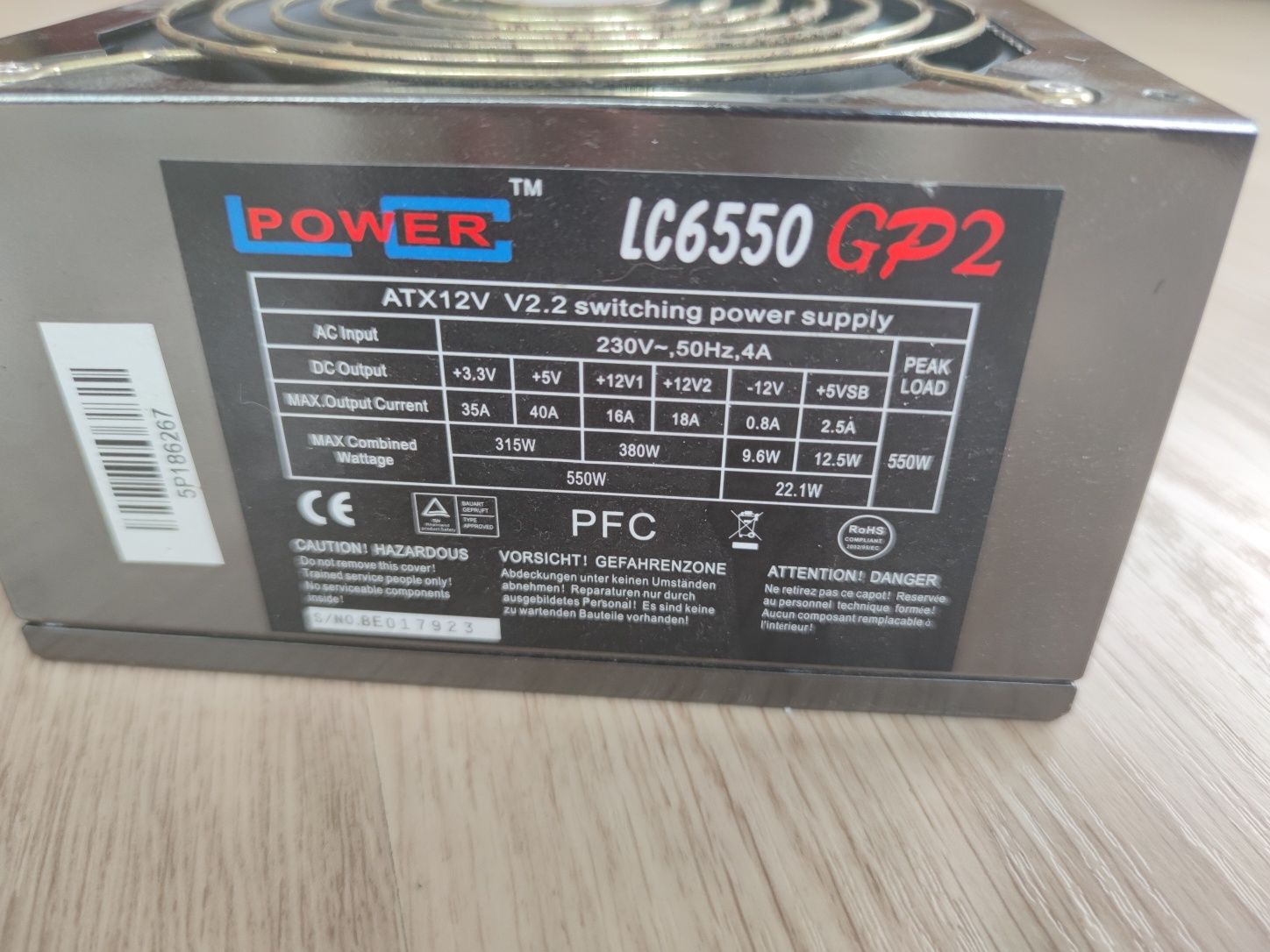 Vendo fonte de alimentação ATX 650W