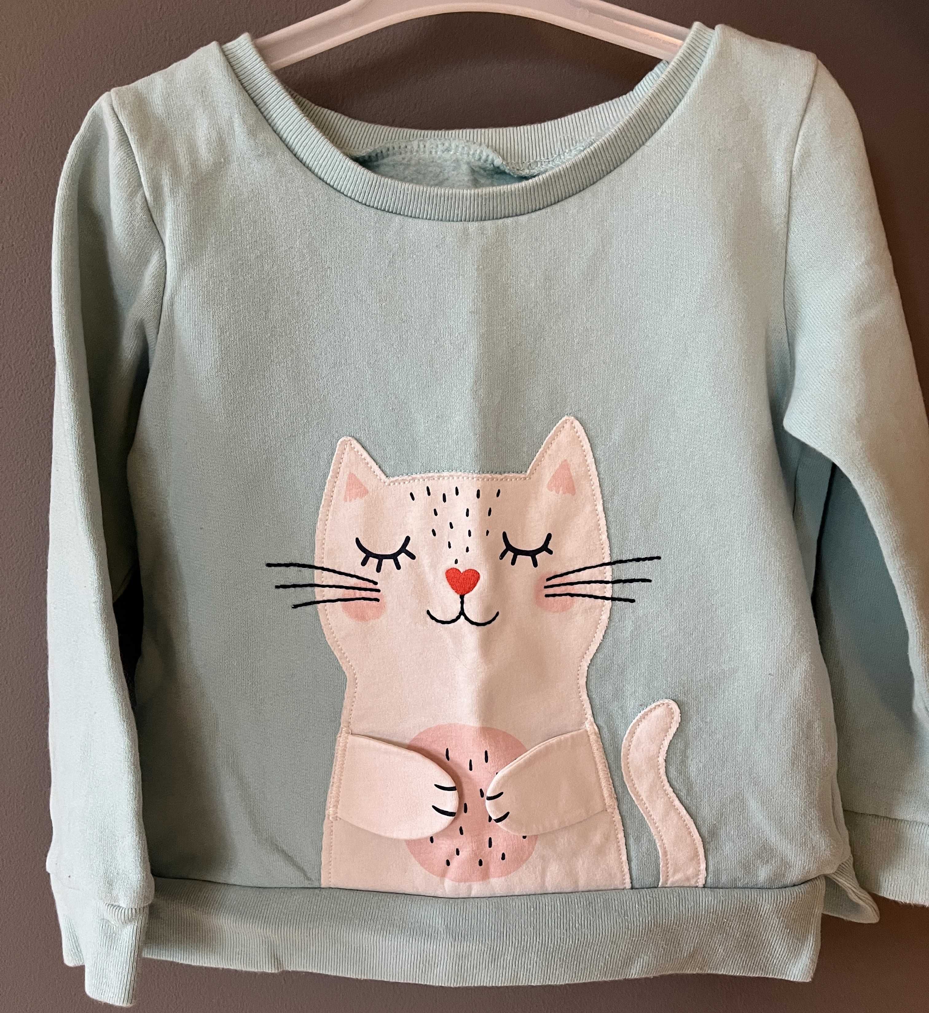 Bluza kotek Carters 98
