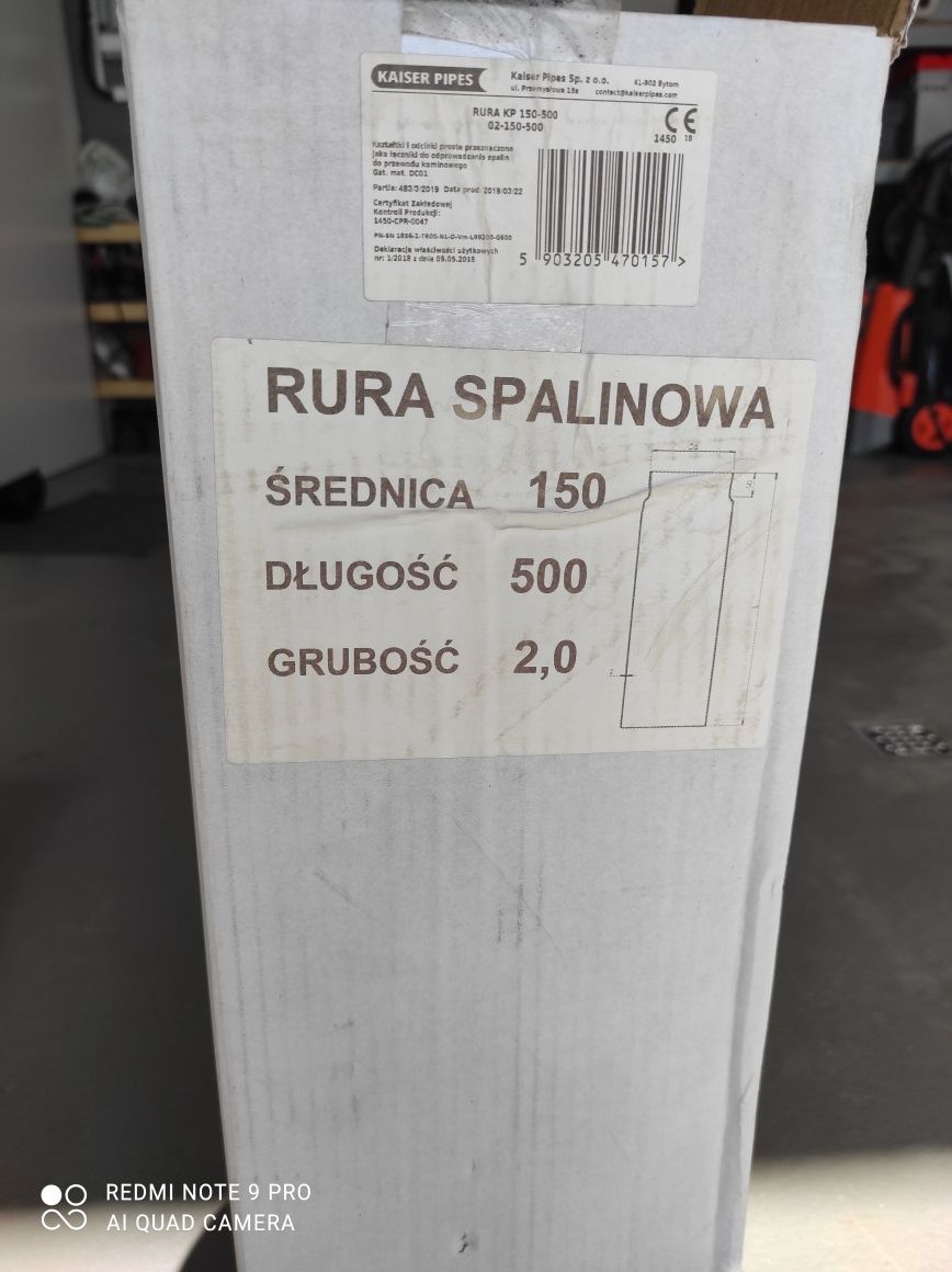 Rura spalinowa 150