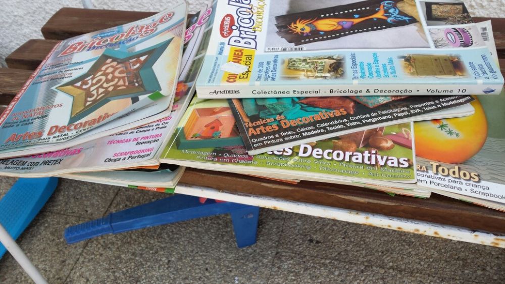 Bricolage e Decoração - 12 revistas e 1 coletânea especial