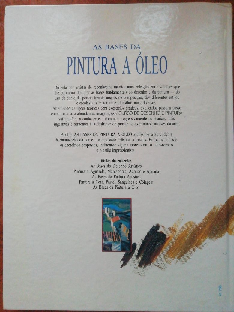 Livro "As bases da pintura a óleo"