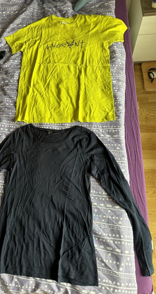 Ubrania damskie/młodzieżowe bluzka spodenki spódnica crop top