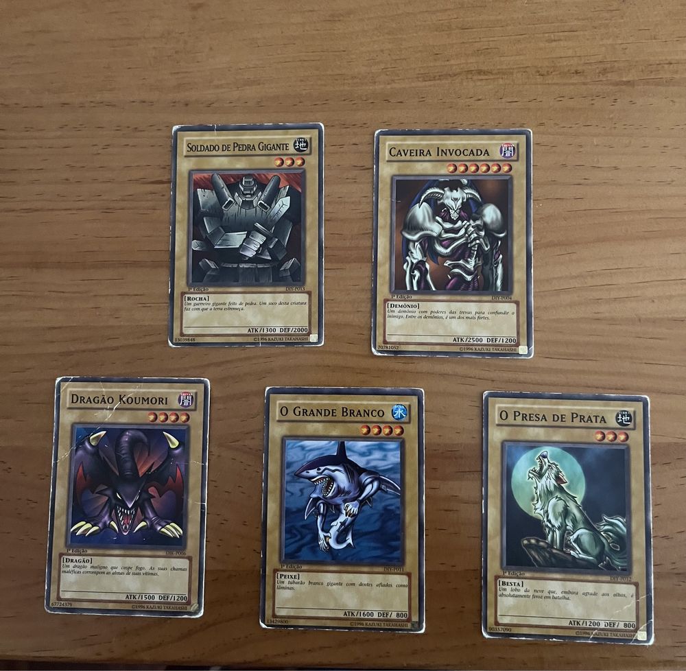 Cartas Yu-Gi-Oh em português