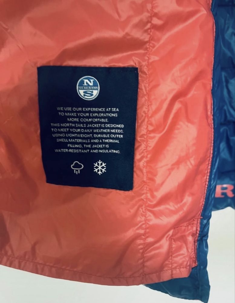 North Sails kamizelka żeglarska M 38 ocieplana różowa