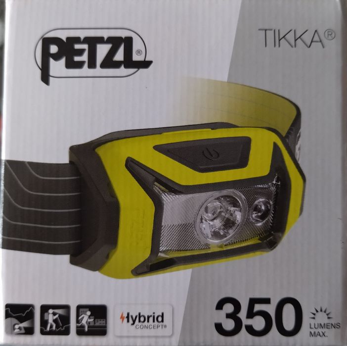 Новий ліхтарик petzl tikka 350 люмен