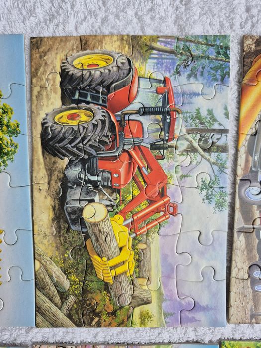 Пазли Castorland 24 елементи техніка машини 4+