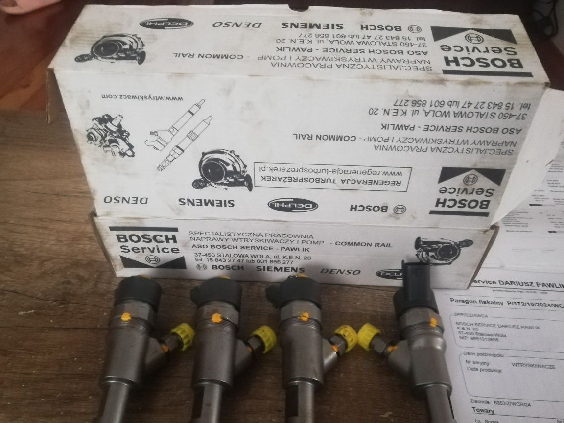 Wtryskiwacze Bosch  Toyoty Yaris 1,4 Disel Common Rail
