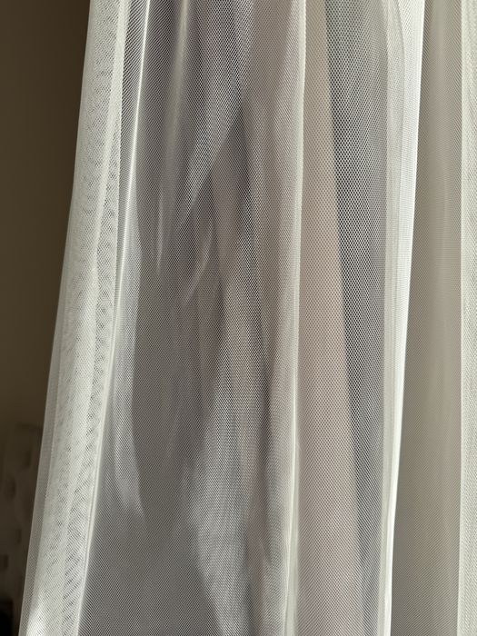 Тюль біла сіточка