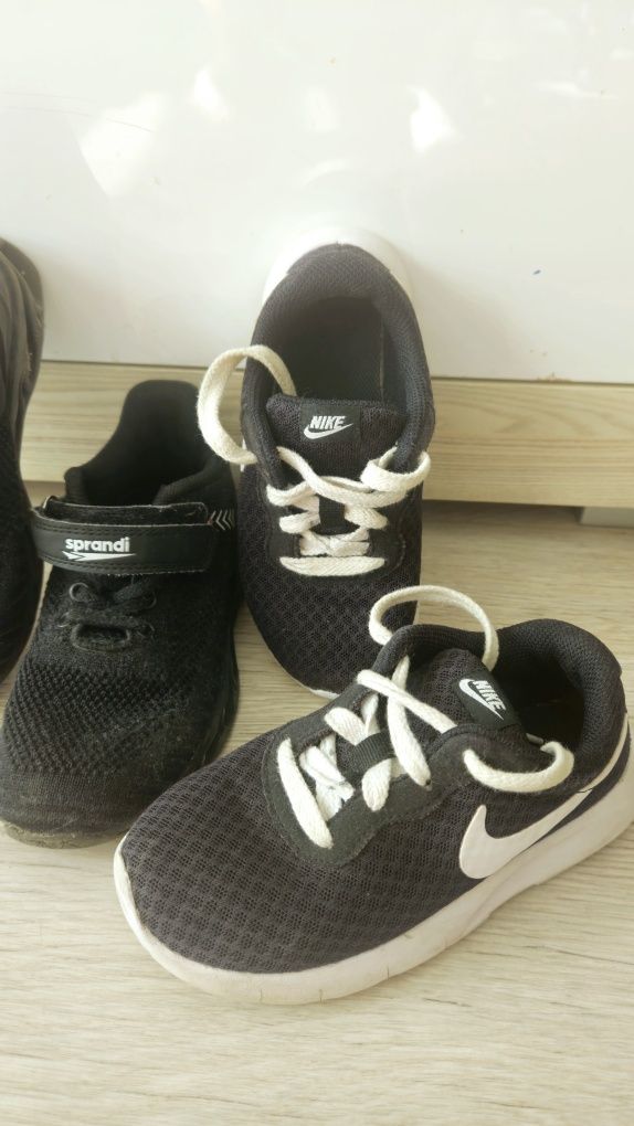 Adidasy Nike czarne sportowe oraz sprandi 2 pary 30 Rozmiar