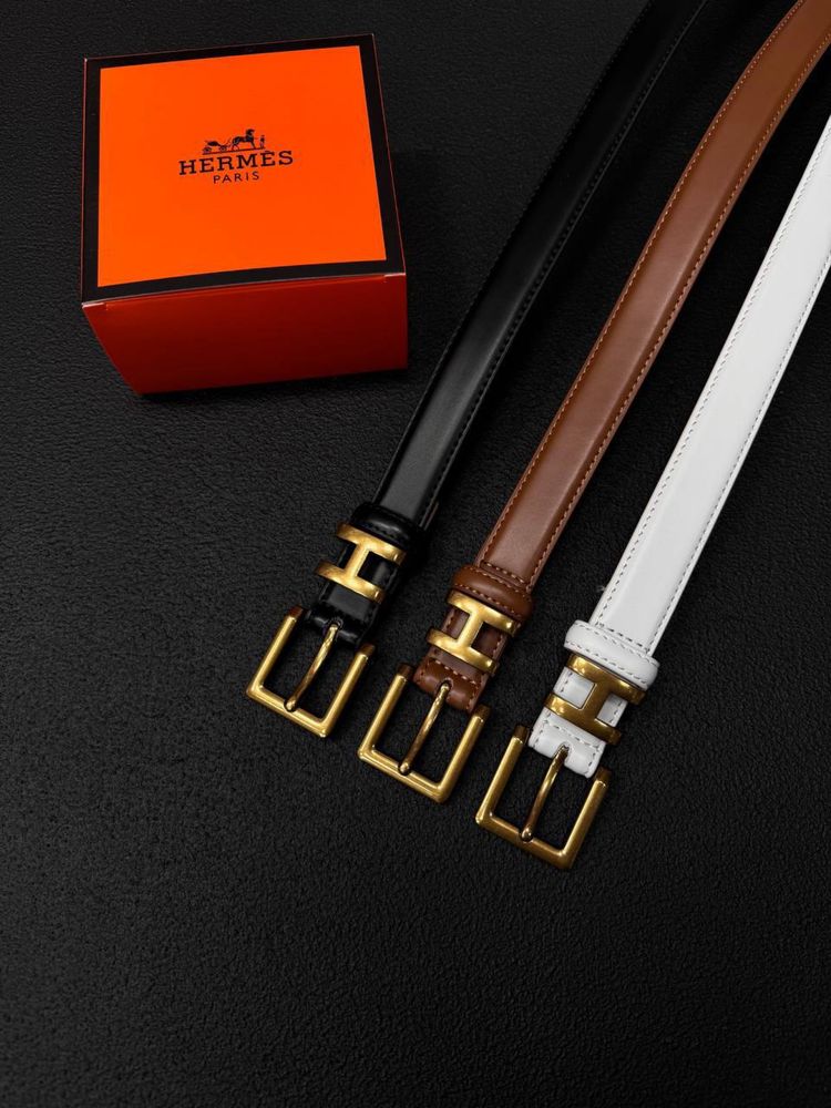 Ремень шкіряний Hermes