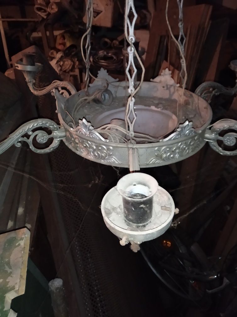 Большая винтажная люстра, сталинский ампир