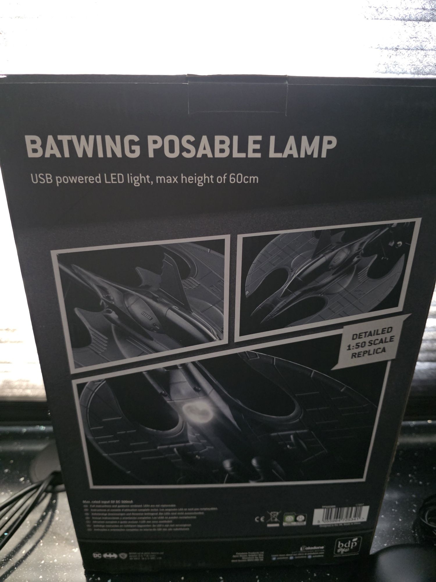 Lampka na biurko Batman-Batwing