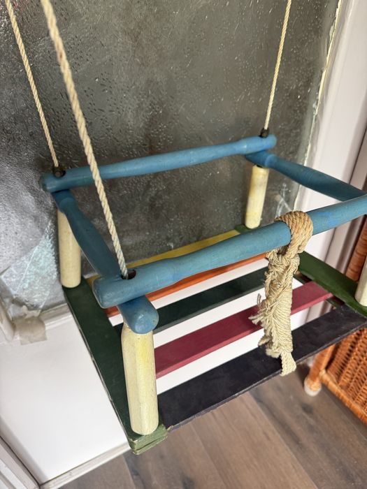 Гойдалка дитяча на мотузках