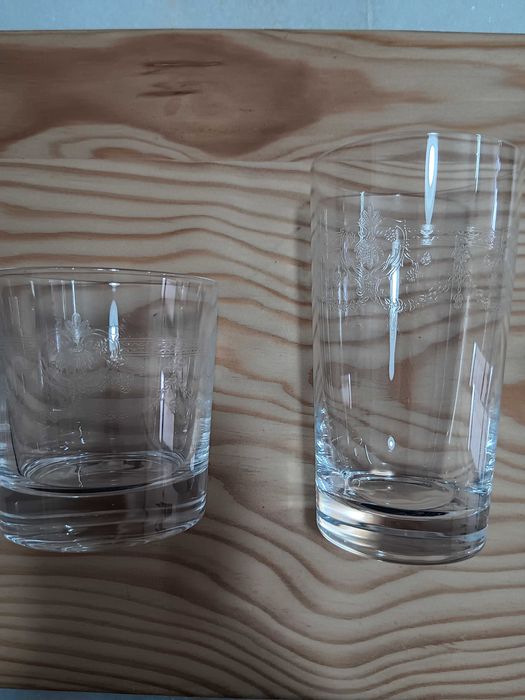 Serviço de copos cristal D'Arques