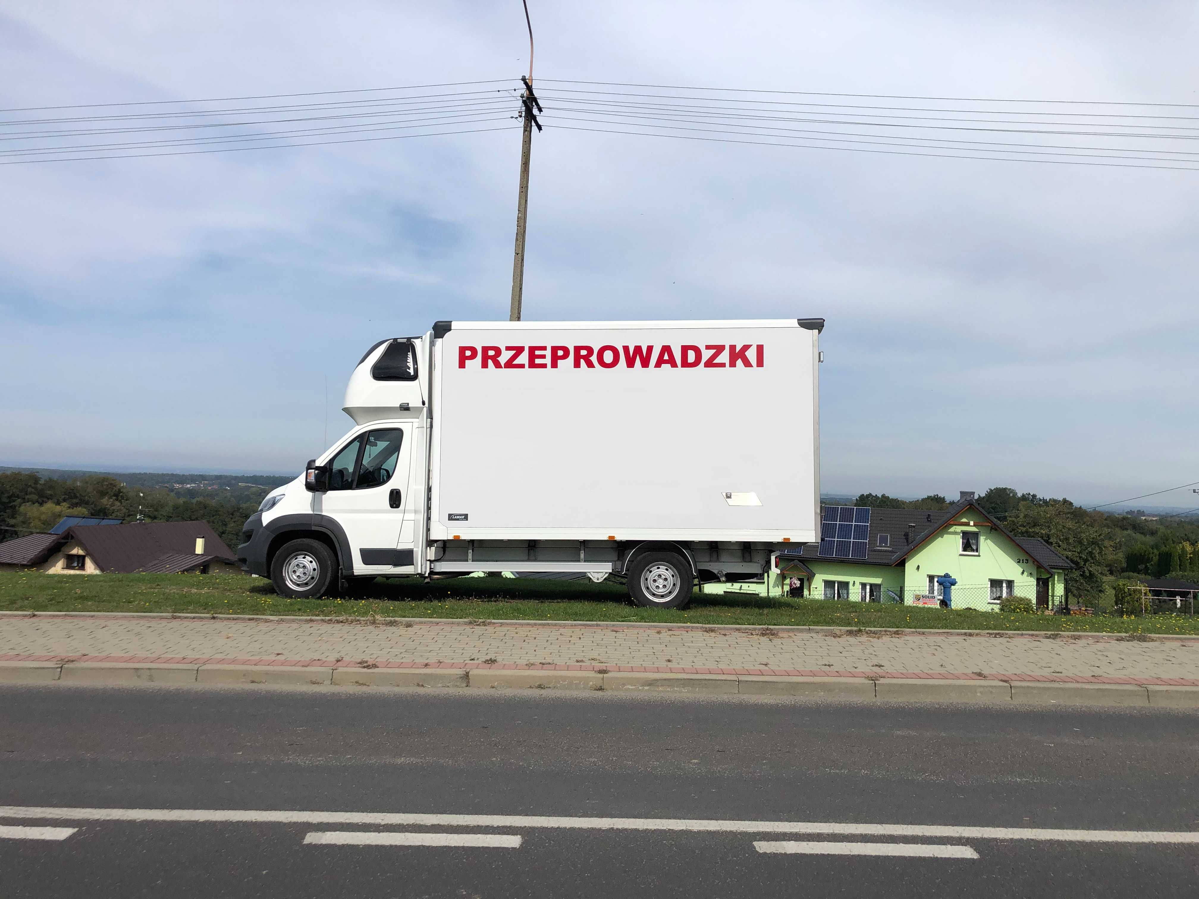 Najtańsze przeprowadzki , usługi transportowe, bagażówka  24/7