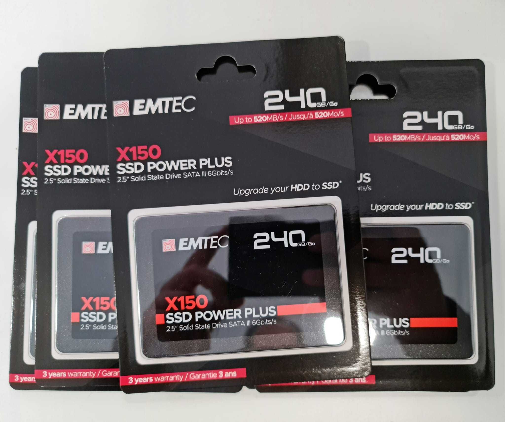 Disco SSD 240GB EMTEC - Novos C/ Garantia