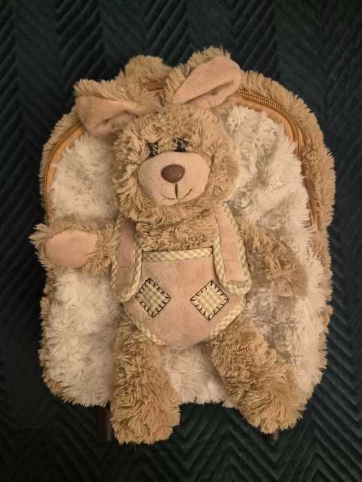 Smiki plecak na kółkach z maskotką