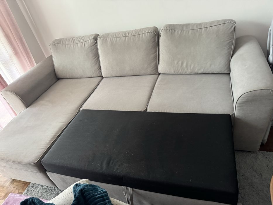 Sofa + OFERTA de movel.  chaise longue com cama e arrumacao