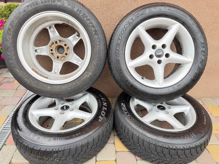 Тітанові діски Artec 5*100 R15 VW Golf 4-Skoda rapid-faBia-Audi 3