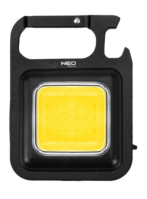 Wielofunkcyjna Mini Latarka Led, Brelok Do Kluczy, Magnes, Usb C, Otwi