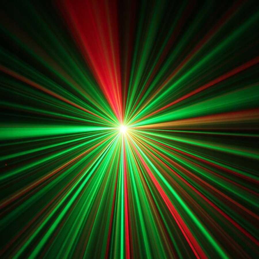 Laser Działo Laserowe Projektor Dyskotekowy LED UV Stroboskop DJ