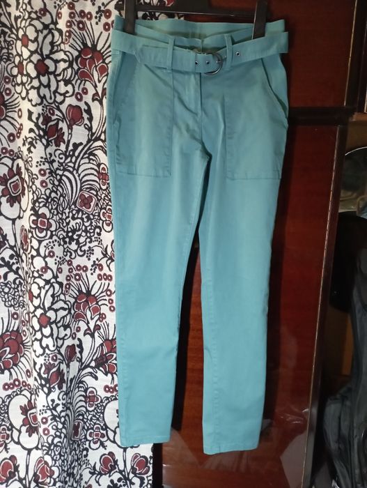 Брюки вузькі з високою талією