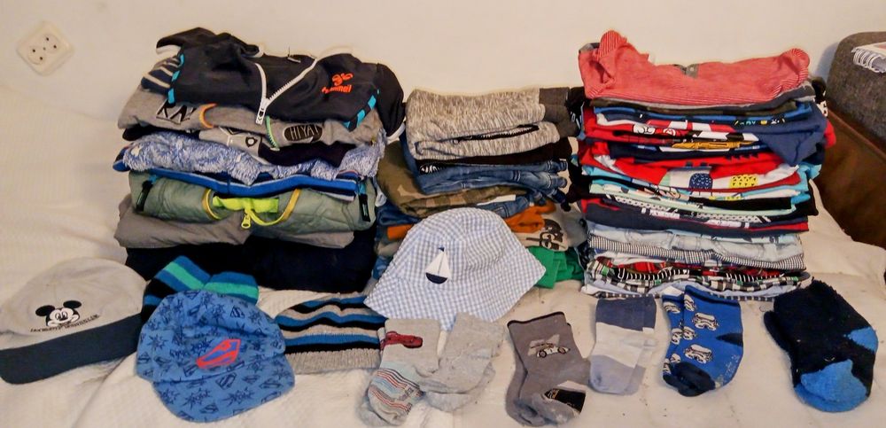 Duża paka 80-92 cm  78 sztuk  na 12-36M