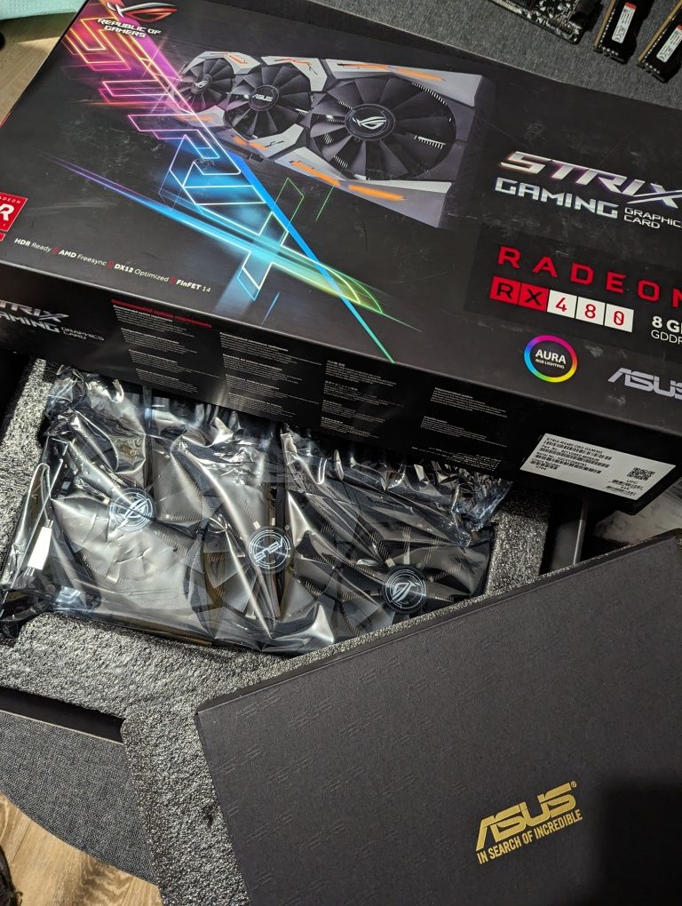 Відеокарта Asus ROG Strix RX480 8GB