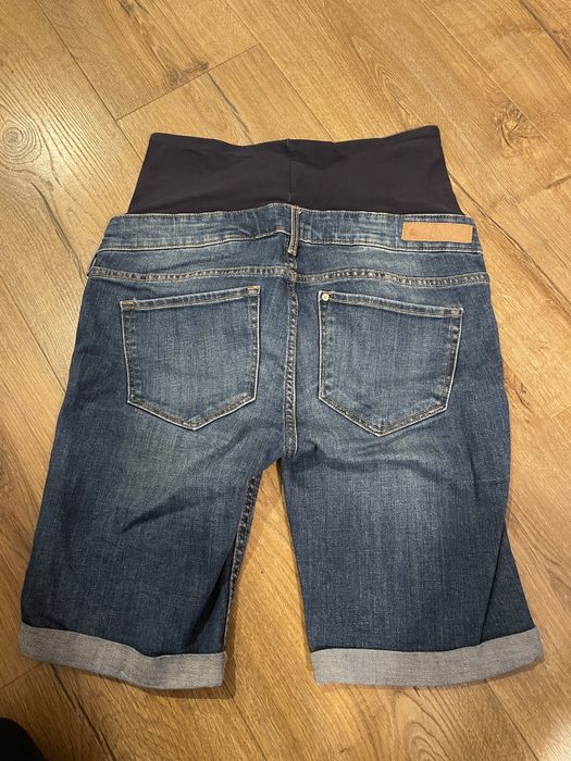 Krótkie spodenki dżinsowe ciążowe 38 M H&M mama