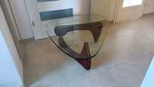 Stolik Kawowy Drewniany Szklany 125 x 90 Vitra Noguchi stylowy Unikat