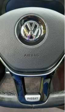 Crachá emblema Volante R Rline GTS VW Jetta Golf Passat