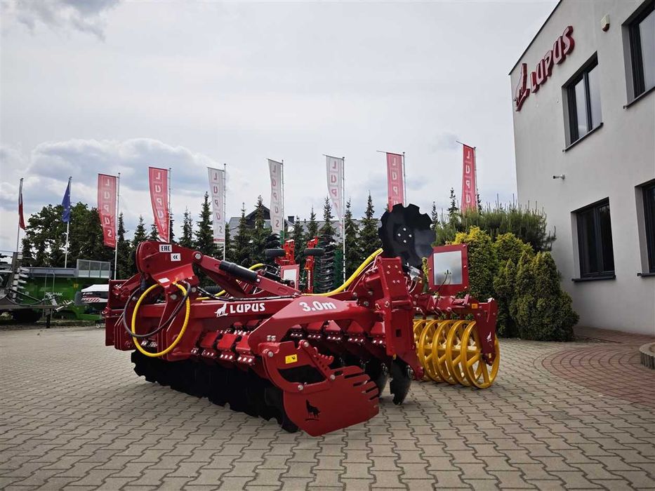 Brona talerzowa agregat talerzowy 3m LUPUS Agro Masz Rolex AgroLift