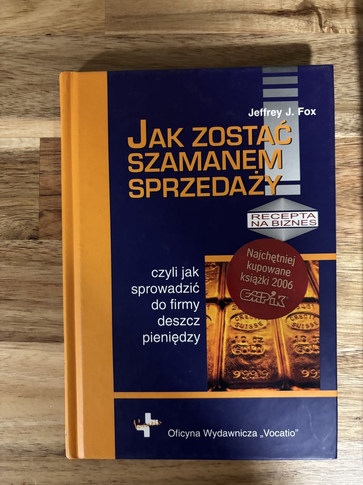 Książka jak zostać szamanem sprzedaży
