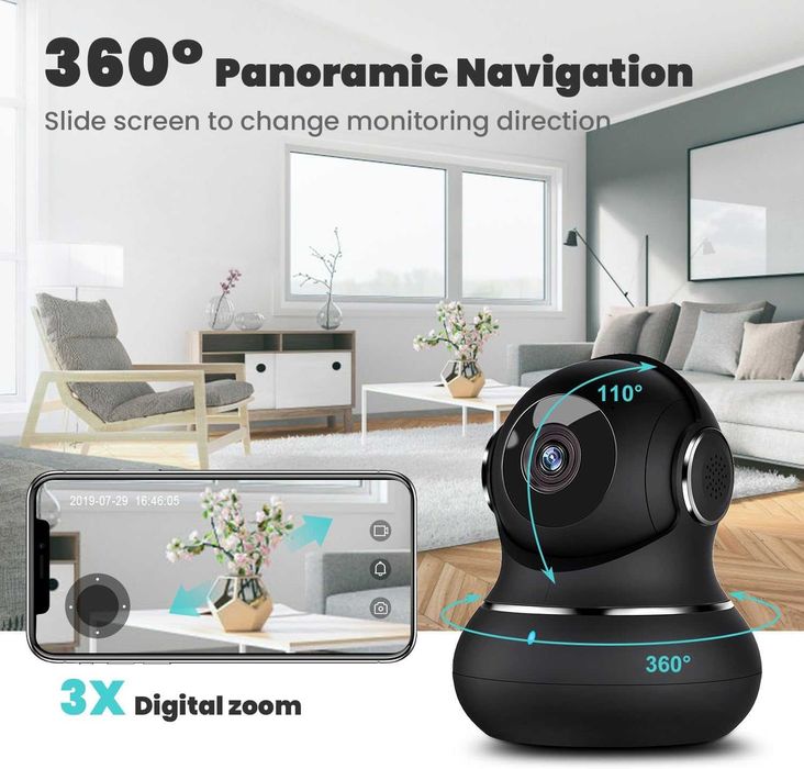 Kamera monitoringu, niania, 2K Little elf smart GWARANCJA