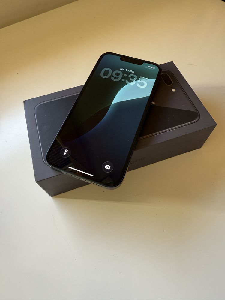 iPhone 14 | 128GB | Preto | Bateria a 87% | COMO NOVO