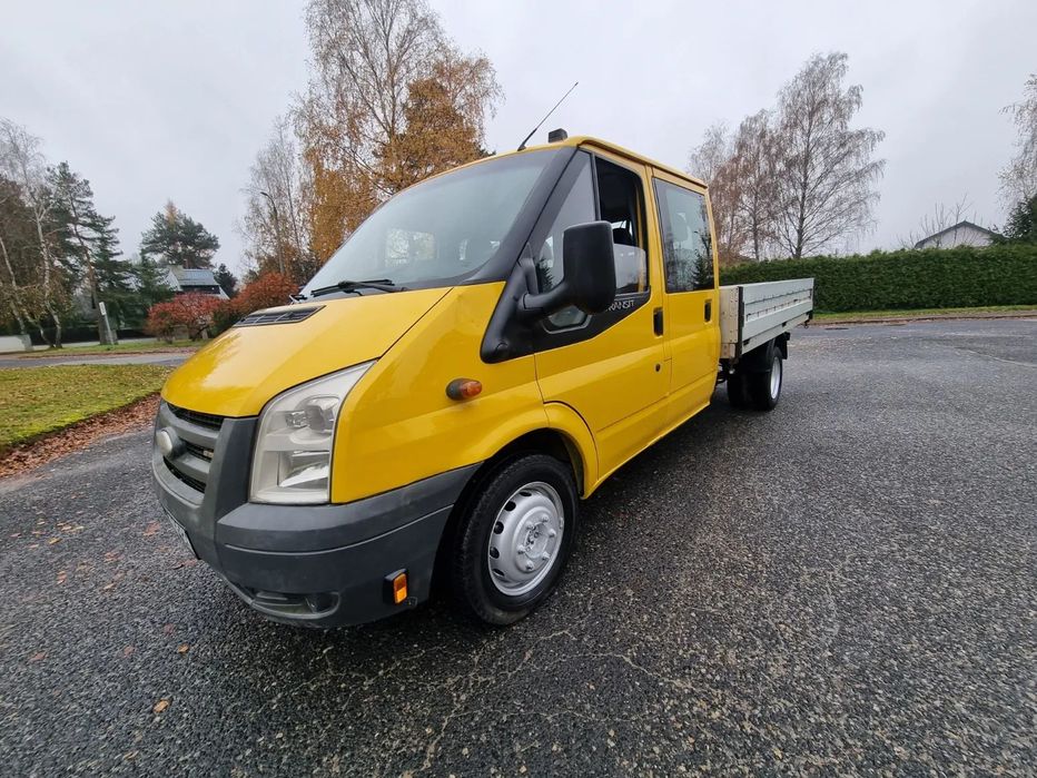 Ford TRANSIT  Skrzyniowy Max długi na blizniaku Salon Polskia 1 wł  7osobowy