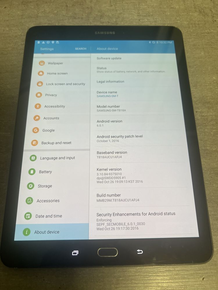 Планшет Samsung Galaxy Tab S2. T818. LTE. 32 гб. Гарантія