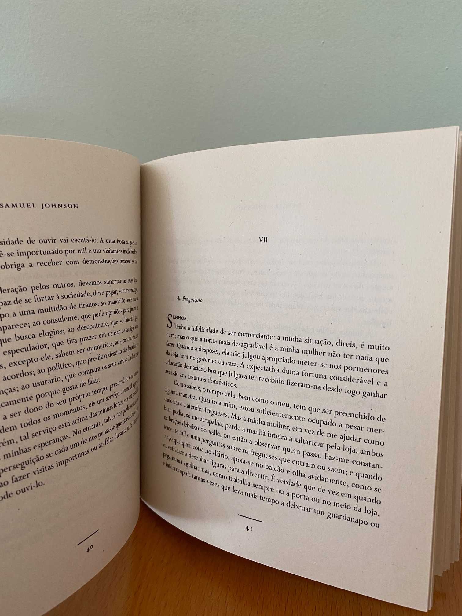 O Preguiçoso - Samuel Johnson