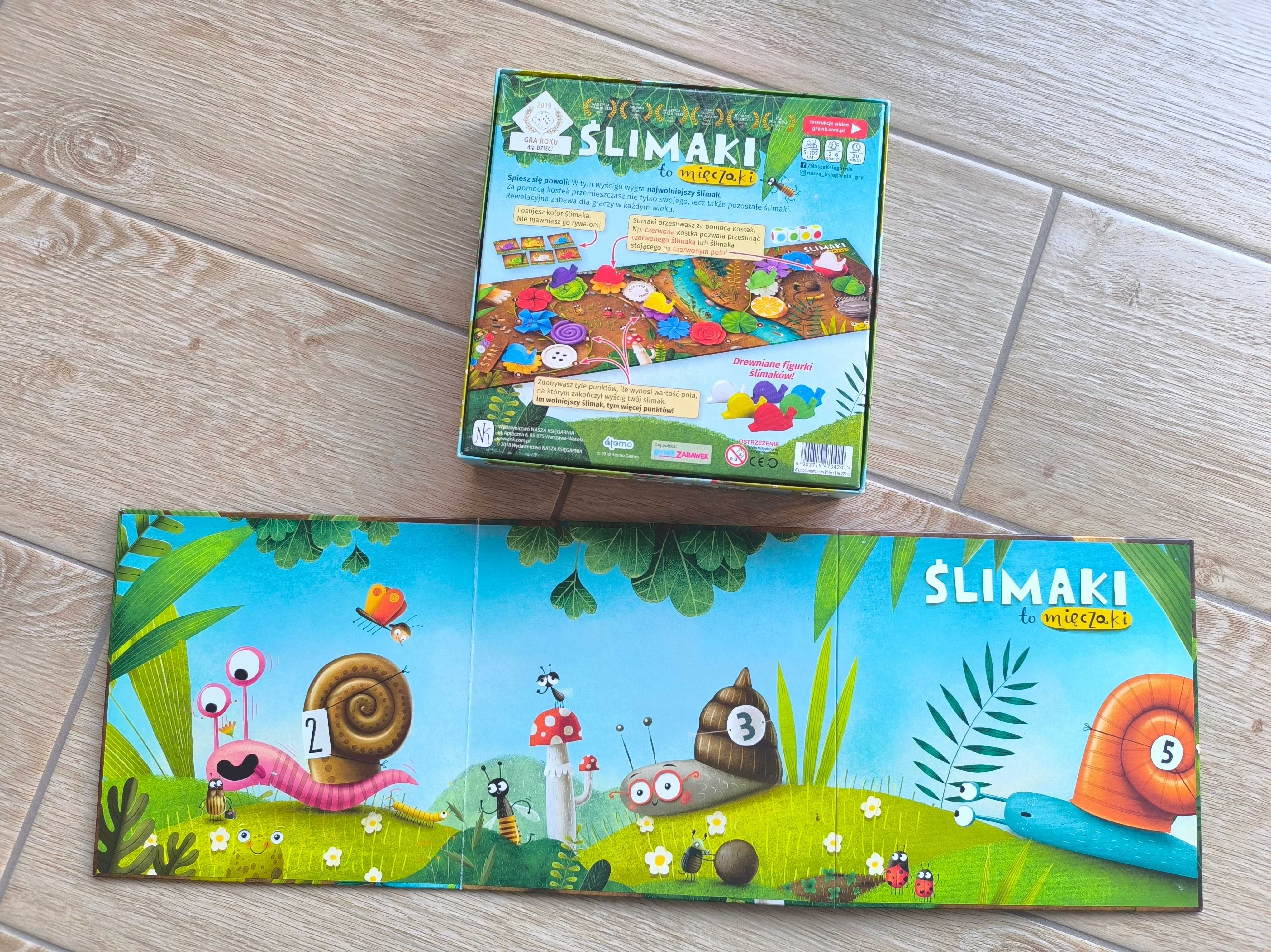 gra "Ślimaki to mięczaki" + stroje karnawałowe GRATIS!