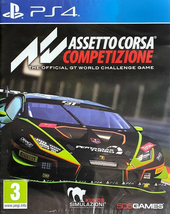 ASSETTO CORSA COMPETIZIONE PL Playstation 4 PS4 PS5 Nowa Multigames