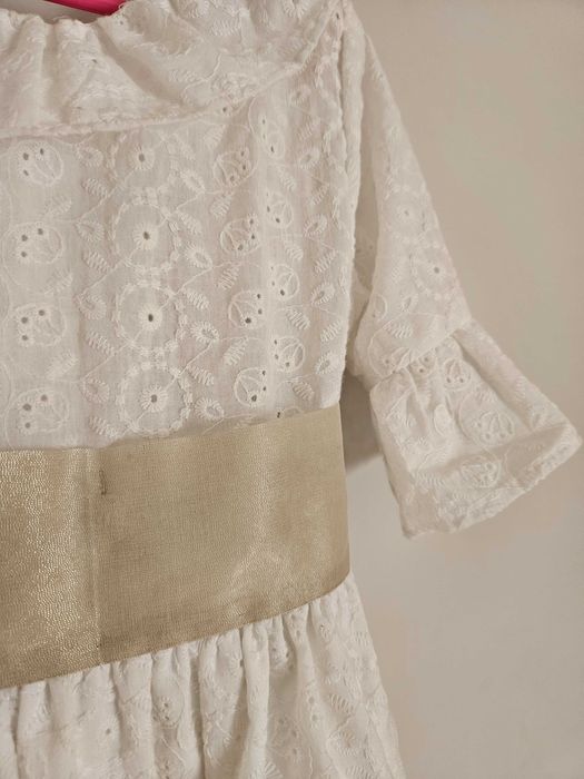 Vestido de Cerimónia de Menina Tamanho 3/4 Anos