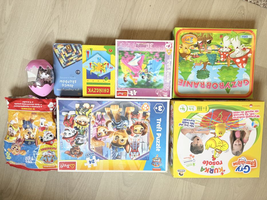 Gry i puzzle kreatywne