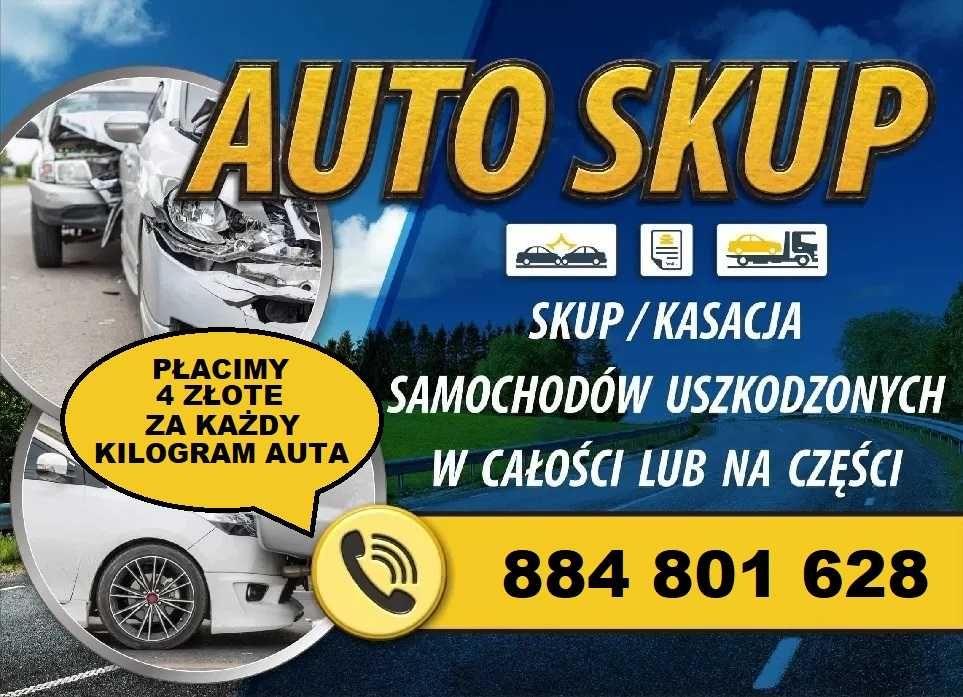 Skup aut, Złomowanie aut, 4zł za kilogram.