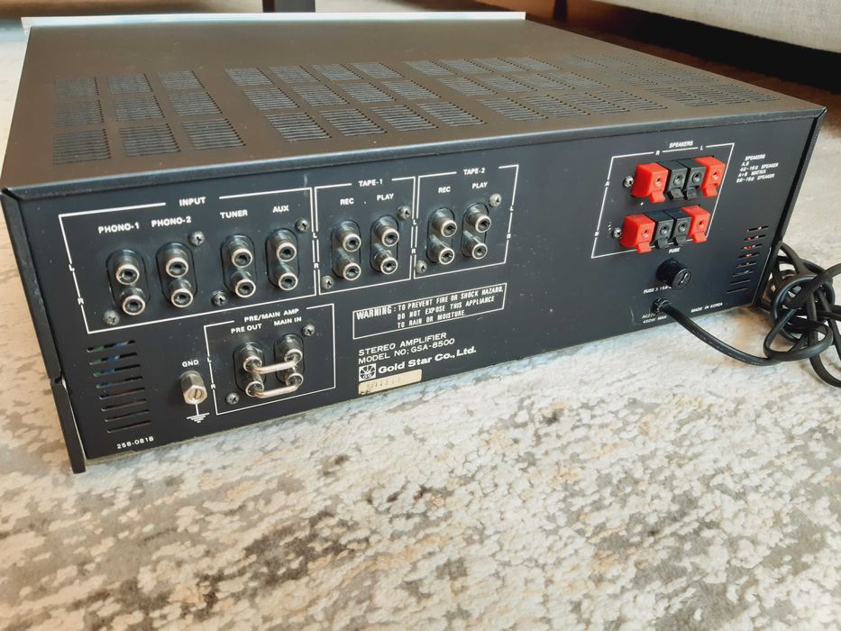 Підсилювач Goldstar GSA-8500 {Pioneer SA-8500 ) , GSA-8600