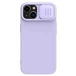 Etui Nillkin Camshield Silky Silicone Do Iphone 15 Plus Fioletowy